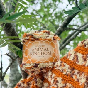 king cole animal kingdom 100g ball 6310 giraffe