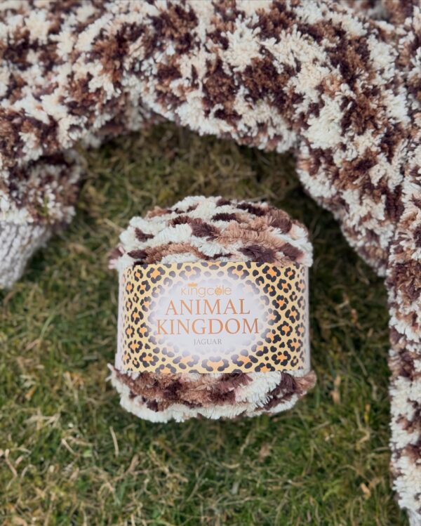 king cole animal kingdom 100g ball 6312 jaguar