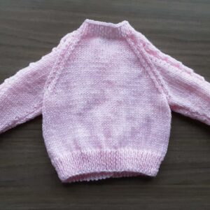 handknit cardigan newborn jws29
