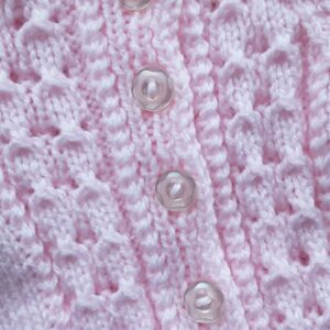 handknit cardigan newborn jws29