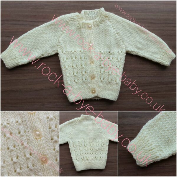 jaws9 cardigan approx 0 3months