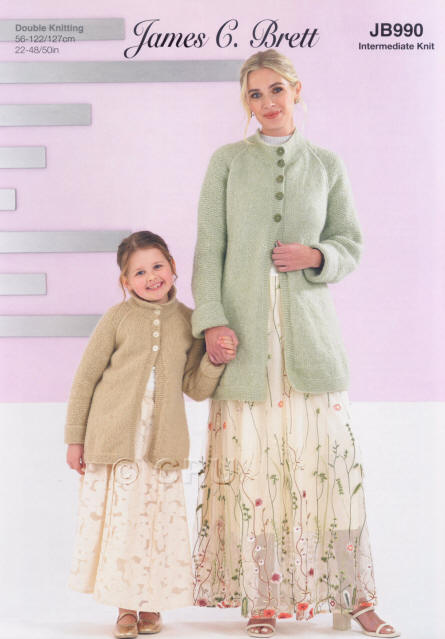 double knitting pattern 22 50 inch – jb990 double knitting pattern 22 50 inch – jb990