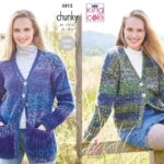 chunky knitting pattern 32 50 inch – 5812
