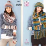 chunky pattern one size – 5936