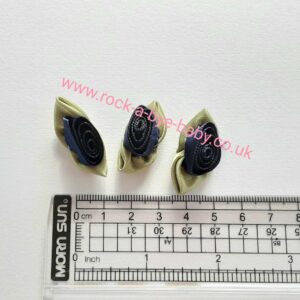 large navy rosebud