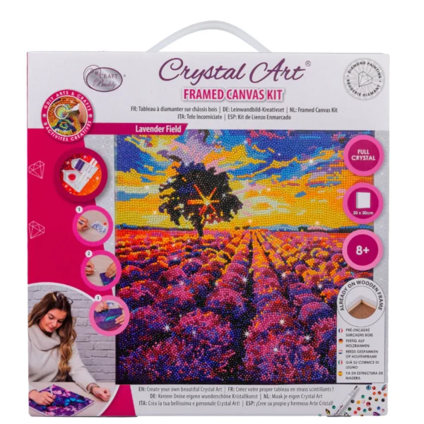 lavender field crystal art canvas 30 x 30 cm front packaging 1 lavender field crystal art canvas 30 x 30 cm front packaging 1