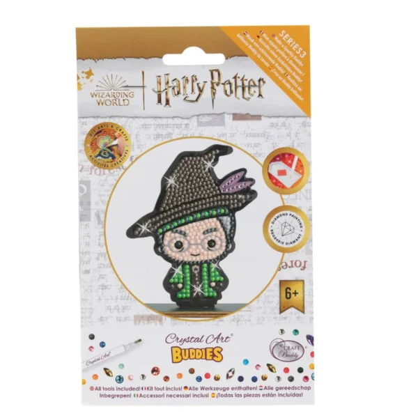 minerva mcgonagal crystal art buddies harry potter series 3 front packaging 1 348232