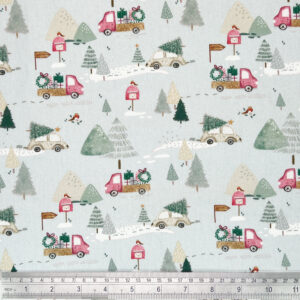 crafty fabrics panama 100% cotton christmas designs