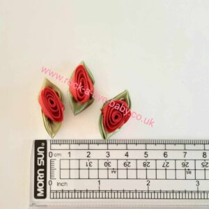 red large rosebud