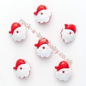 santa head button