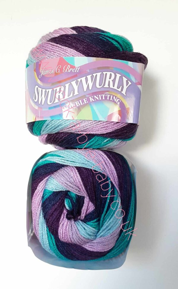 james brett swurly wurly dk 200g cake