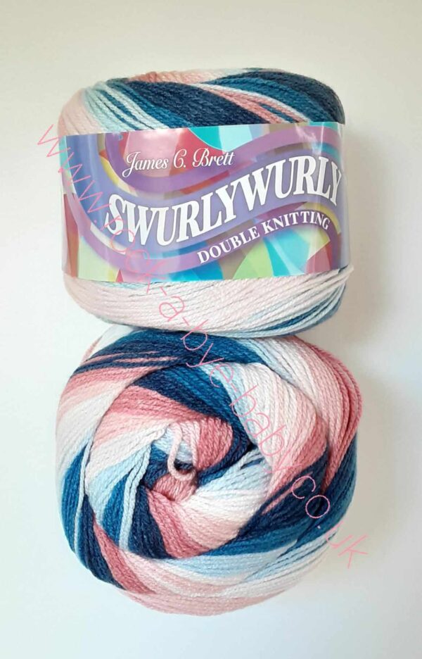 james brett swurly wurly dk 200g cake