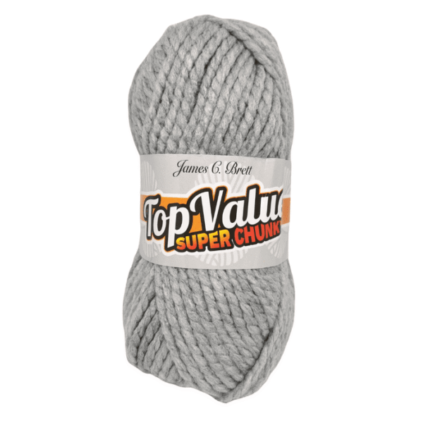 james brett top value super chunky 100g ball tsc 01 oatmeal, 1000g special offer