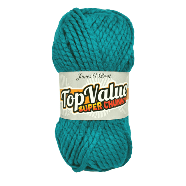 james brett top value super chunky 100g ball tsc 01 oatmeal, 1000g special offer