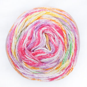 james brett cotton waves dk 100g cake wv12 rainbow